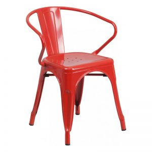 Phoenix Red Arm Chair