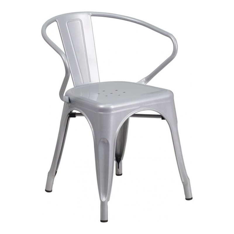 Phoenix Silver Arm Chair