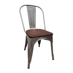 Retro Wood Seat Chair